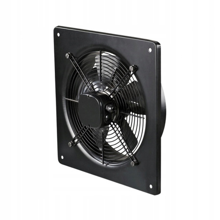 Průmyslový odsávací ventilátor 300 mm + žaluzie