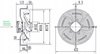 Výtlak axiálního ventilátoru 350 mm YWF-4E-350B-102/34-G