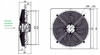 Průmyslový odsávací ventilátor 710 mm wyd.15120m3